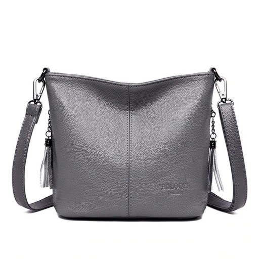 Dame læder crossbody taske M683