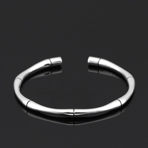Dame massiv åben armbånd H59