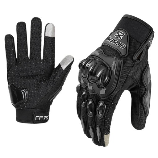 Dame motorcykelhandsker sommer mesh åndbare racing motocross handsker med touchskærm knobeskyttelse skridsikker