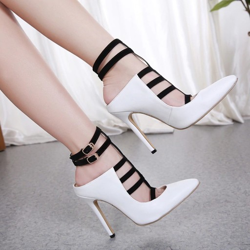 Dame pumps med stiletto