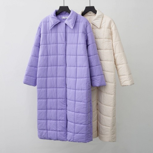 Dame quiltet frakke P1461