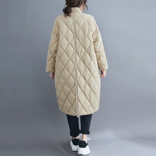 Dame quiltet frakke P2330