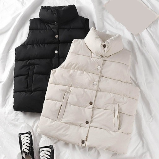 Dame quiltet vest P1421