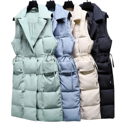 Dame quiltet vest P1964