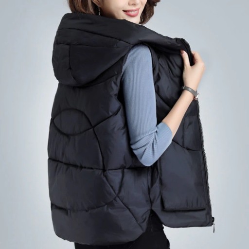 Dame quiltet vest P2483
