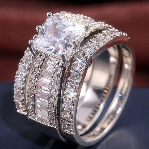 Dame ring 3 stk. D2806