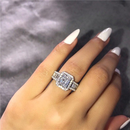 Dame ring D1809