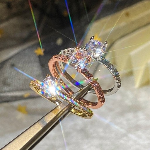 Dame ring D2513