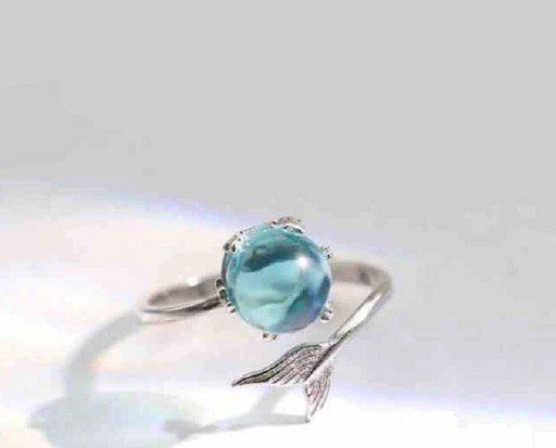 Dame ring med havfruehale D1431