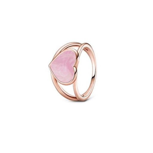 Dame ring med hjerte D1344