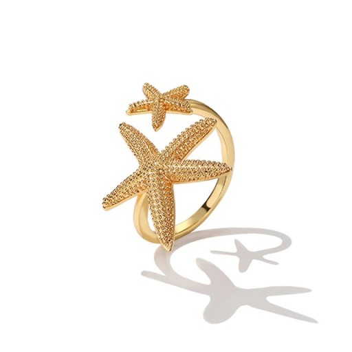 Dame ring med stjerne D2480