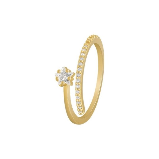 Dame ring med stjerne D2637