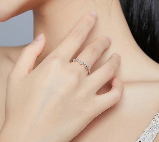 Dame ring med stjerner D2011