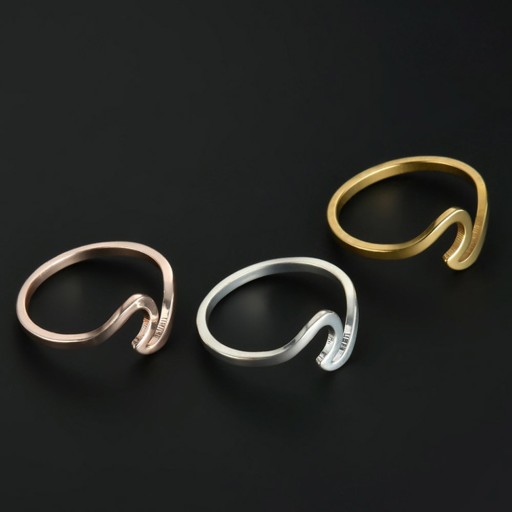 Dame ring WAVE J1841