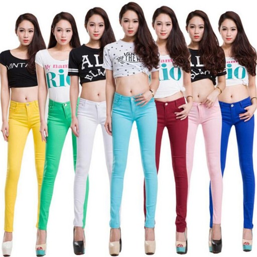 Dame skinny jeans A174