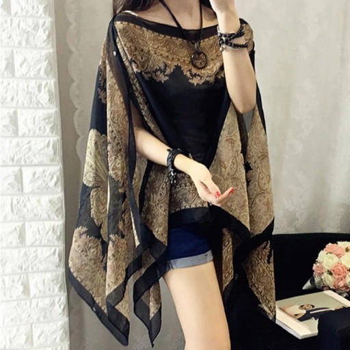 Dame sommerplaid P357