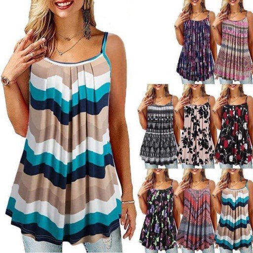 Dame sommertop B219