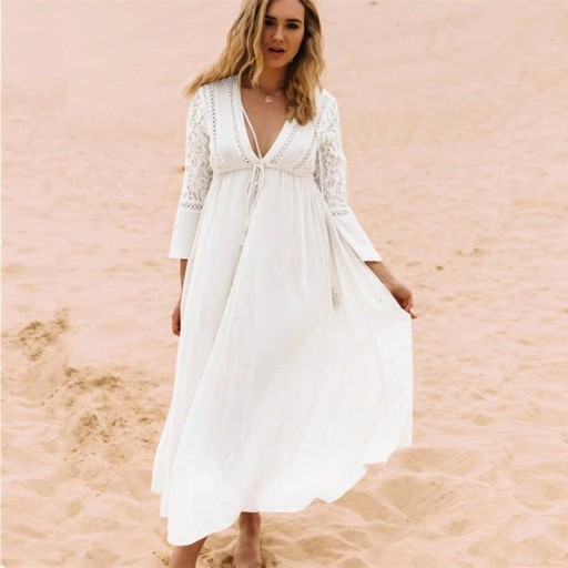 Dame strandkjole P1037