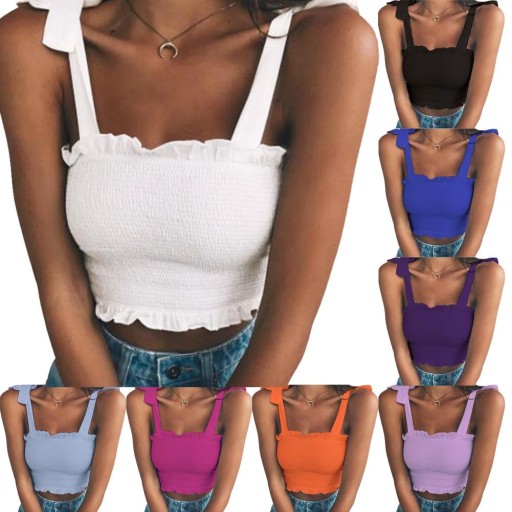 Dame strandtanktop B147