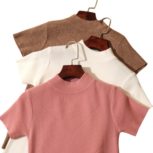 Dame strikket T-shirt G251