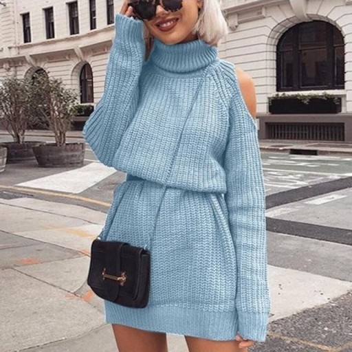 Dame sweaterkjole B31