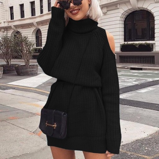 Dame sweaterkjole B31