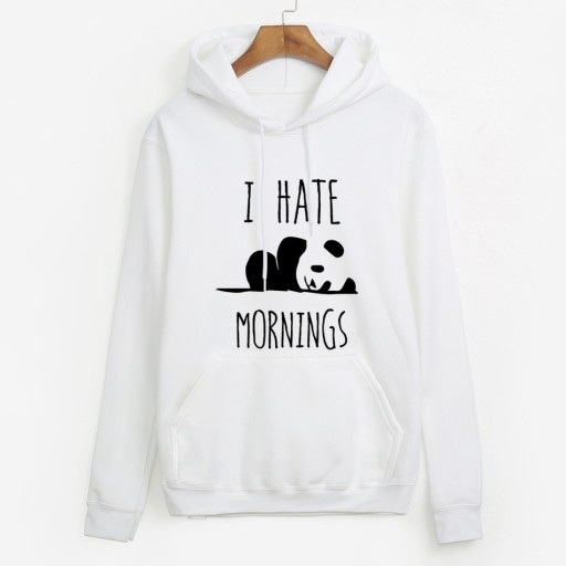 Dame sweatshirt JEG HADER MORGENER