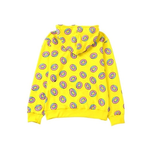 Dame sweatshirt med donuts