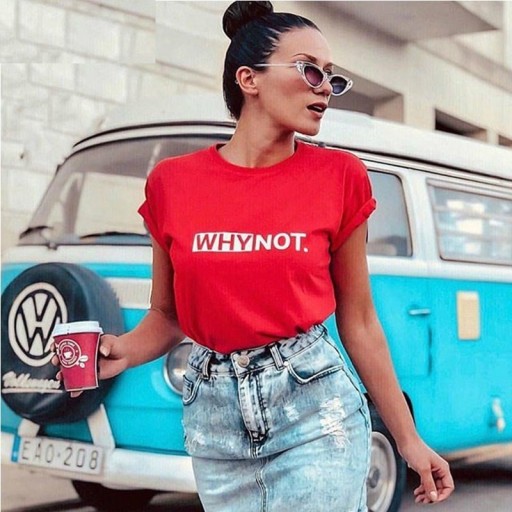 Dame T-shirt HVORFOR IKKE