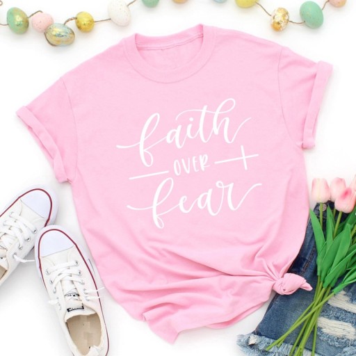 Dame-T-shirt med A225-inskription