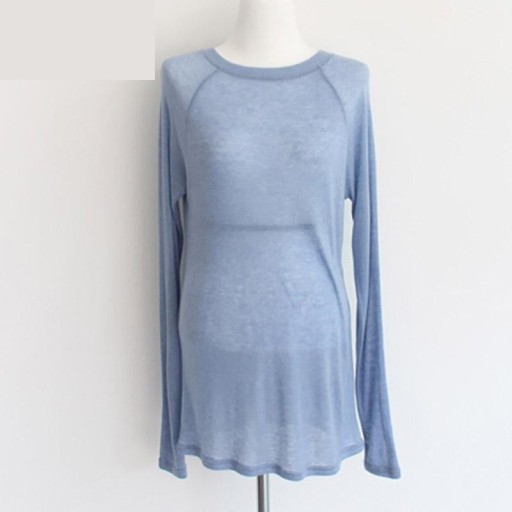 Dame T-shirt med lange ærmer B350