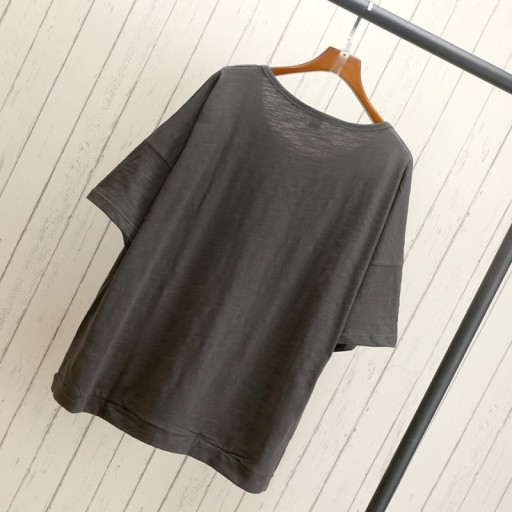 Dame T-shirt med stjerne A1307