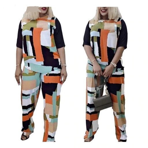 Dame T-shirt og bukser A2628