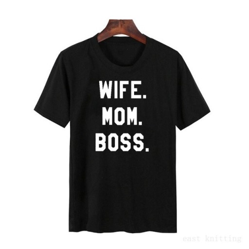Dame T-shirt til supermødre B107