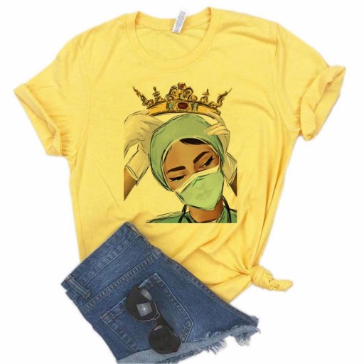 Dame-T-shirt til sygeplejersker A1273