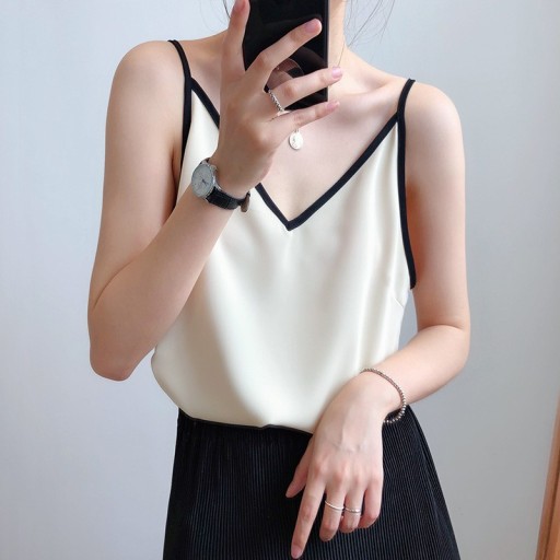 Dame tanktop med justerbare stropper