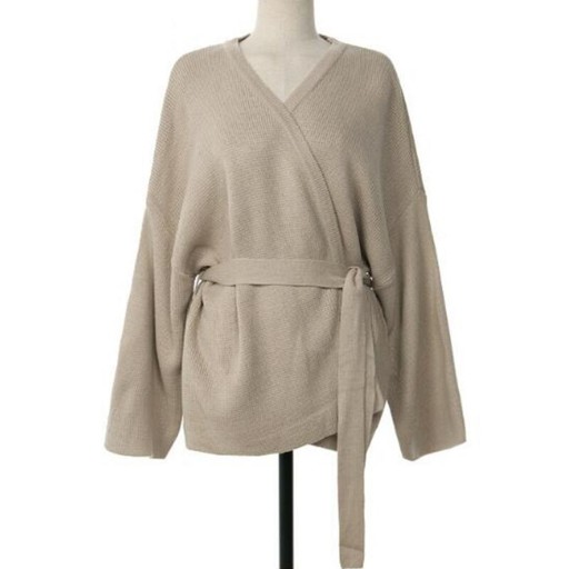 Dame wrap-trøje A2164