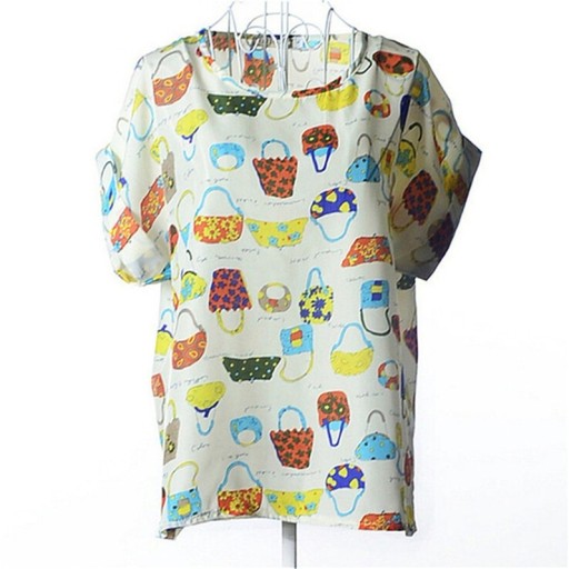 Damebluse med Regina print