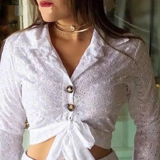 Damebluse og shorts B1085