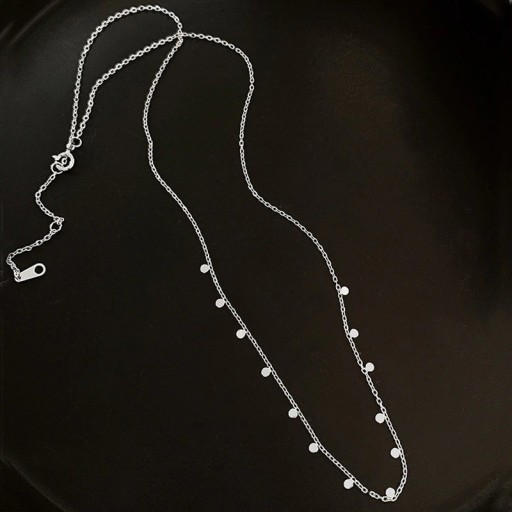 Damehalskæde med choker og vedhæng D543