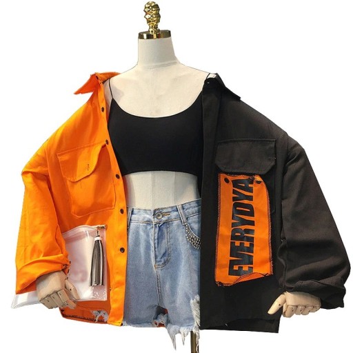 Damejakke med oversized pasform P1417