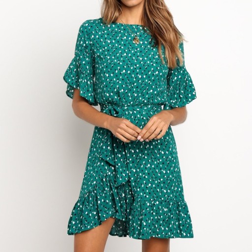 Damekjole med print A1269