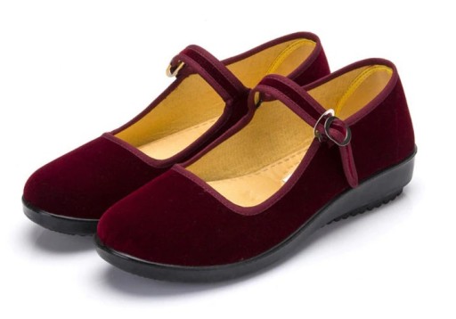 Damen-Ballerinas mit Schnalle