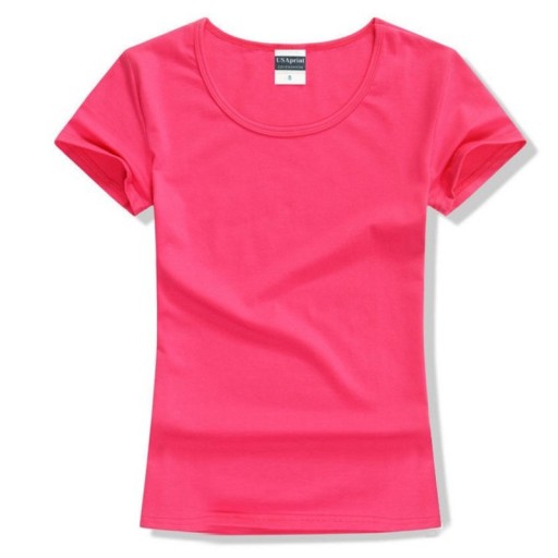 Damen-Basic-T-Shirt A986