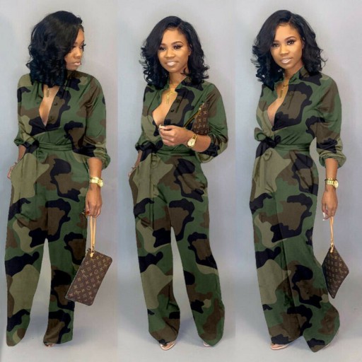 Damen-Camouflage-Overall A2021