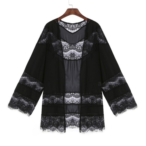 Damen-Cardigan aus Spitze P2552