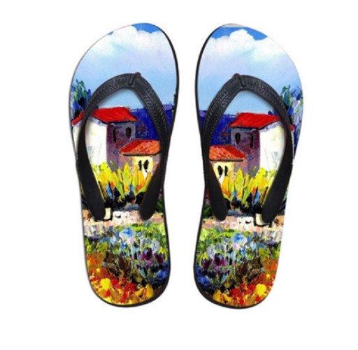 Damen-Flip-Flops mit verschiedenen Motiven