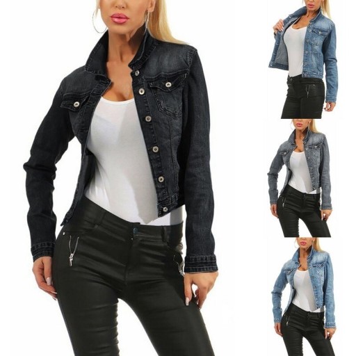 Damen-Jeansjacke P1534