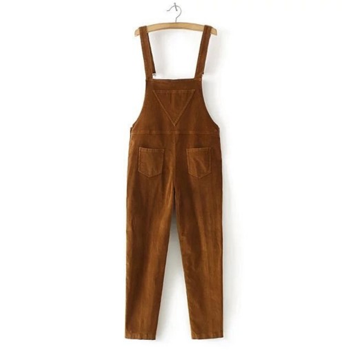 Damen-Jumpsuit aus Cord A2921