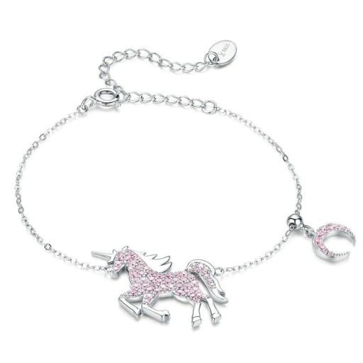 Damen-Kettenarmband mit Einhorn